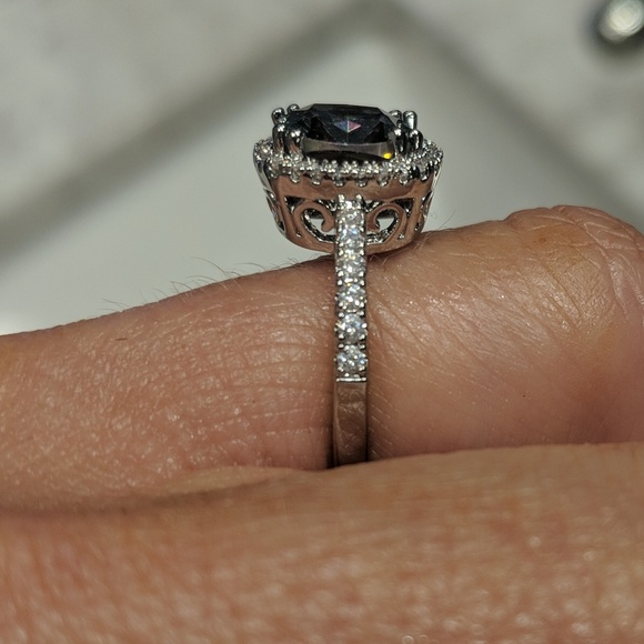 Mystic topaz cz ring - Picture 6 of 7